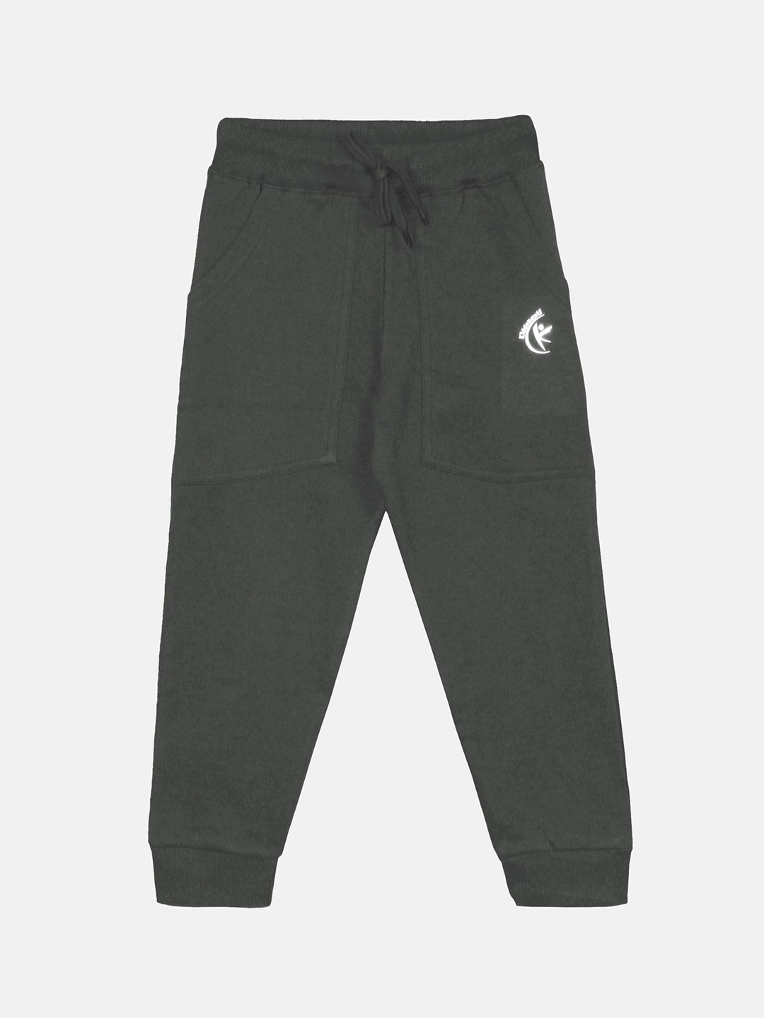 

KiddoPanti Unisex Mid-Rise Joggers, Grey