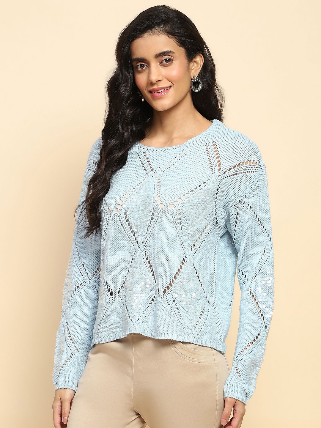 

Global Republic Women Pullover, Blue