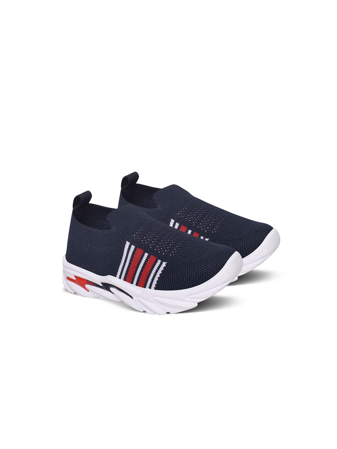 

BAESD Kids Woven Design Slip-On Sneakers, Blue