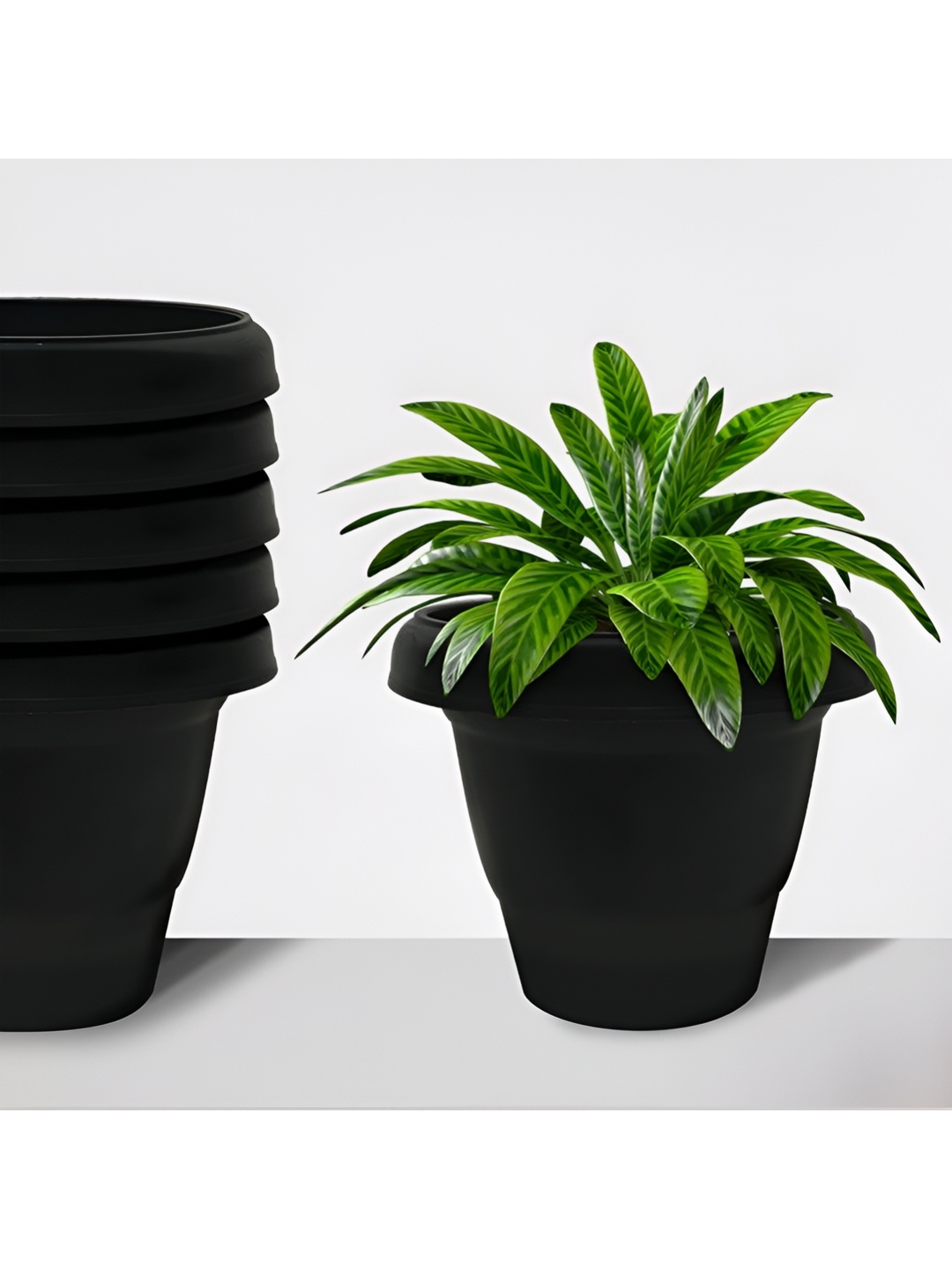 

Urban Choice Black 6 Pieces Non-Hanging Pot