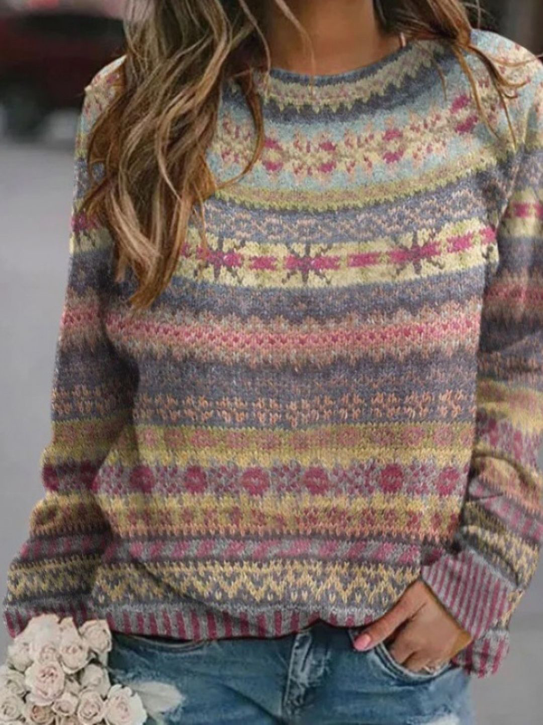 

KPOP Print Top, Yellow