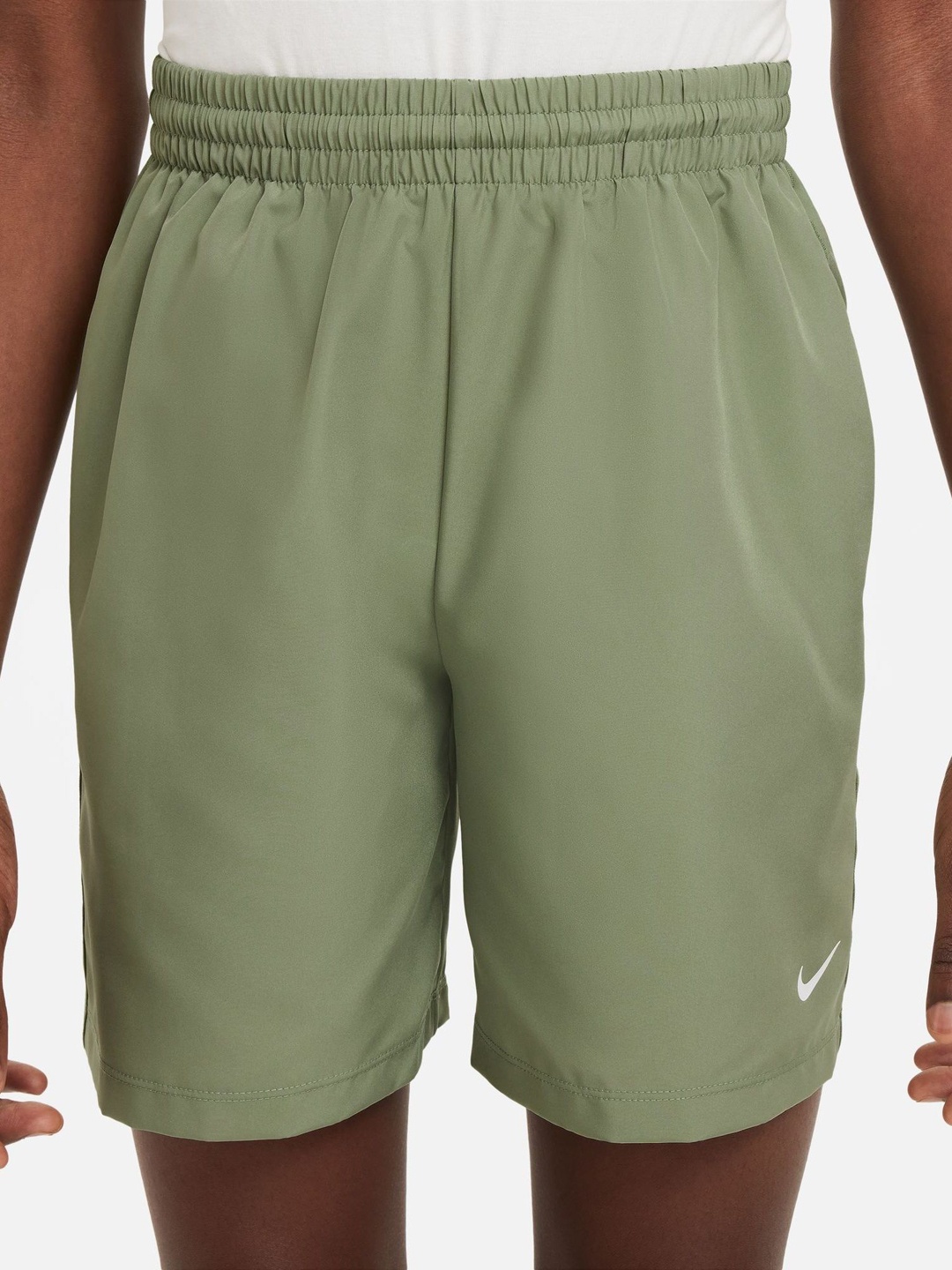 

Nike Multi Older Kids Boys Dri-FIT Training Shorts, Green