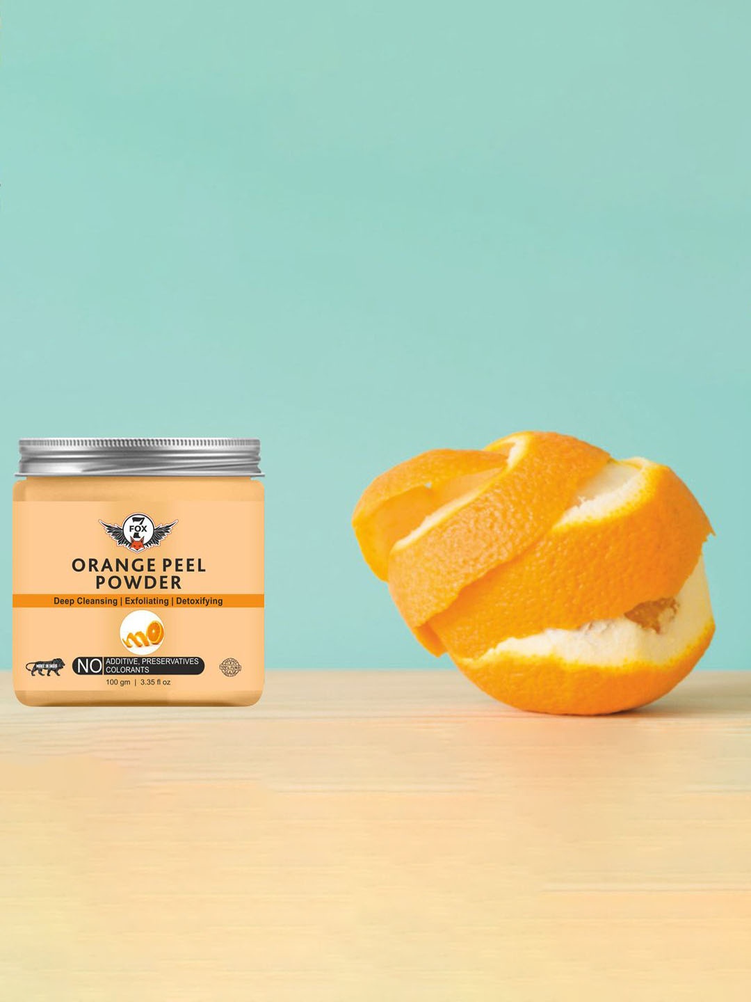 

7 FOX Set Of 2 Orange Peel Powder-100g Each