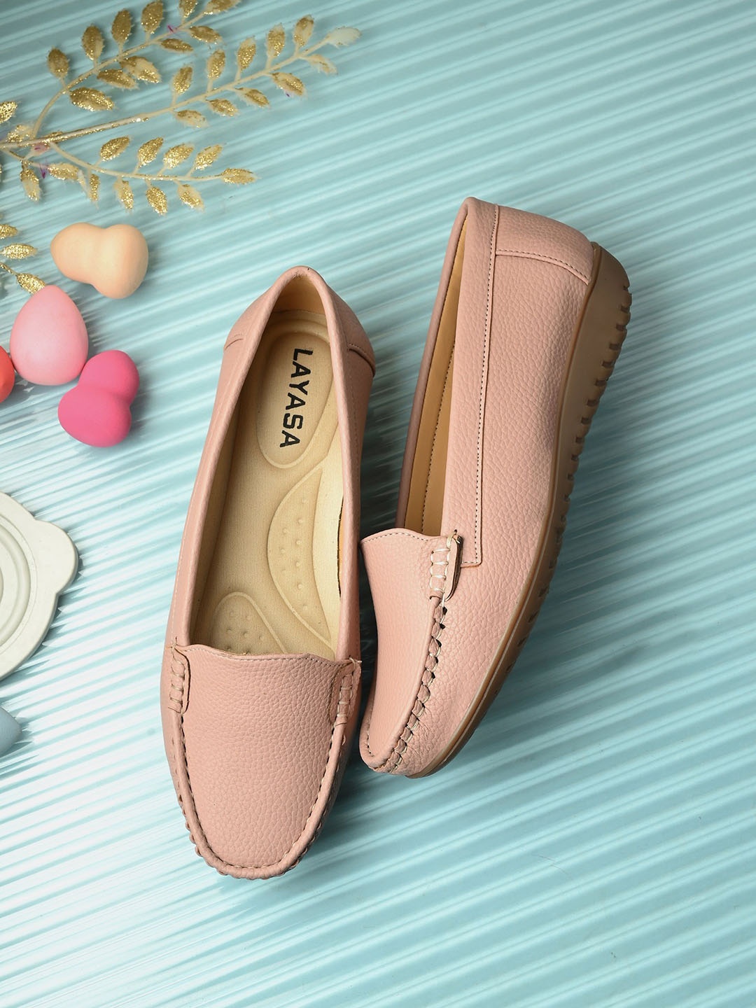 

Layasa Women Smart Casual Loafers, Pink