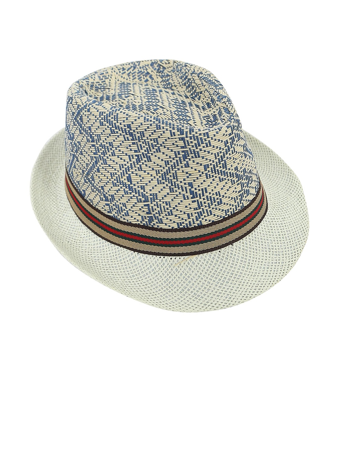 

FabSeasons Unisex Self Design Trilby Hat, Cream