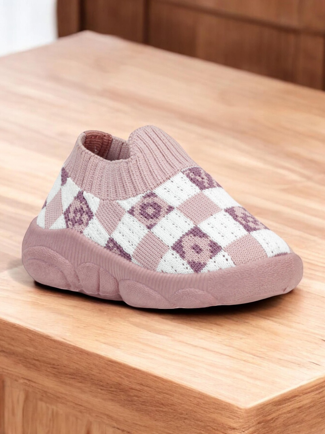 

Lil Lollipop Unisex Kids Printed Slip-On Sneakers, Mauve