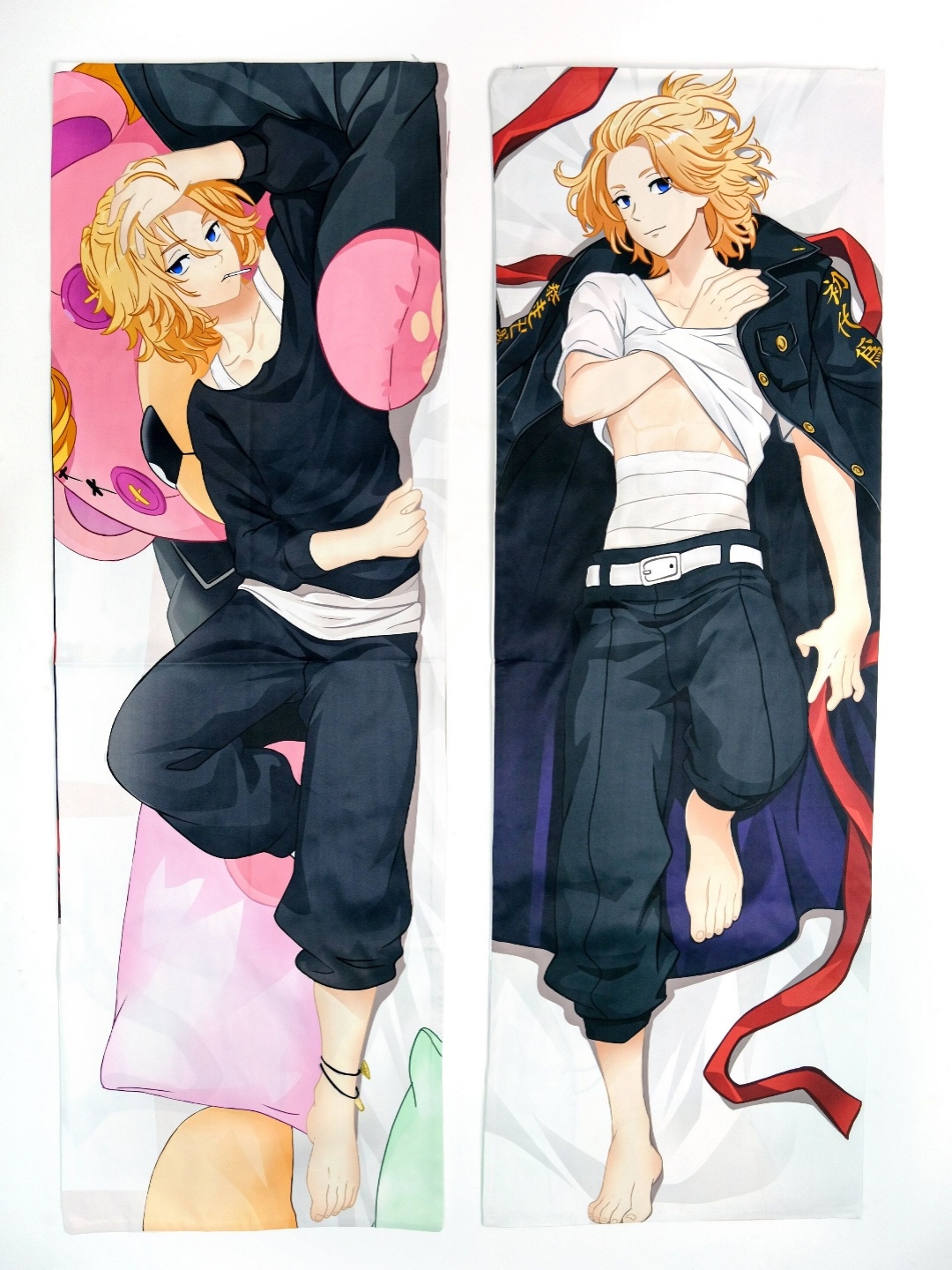 

COMICSENSE Black & White Tokyo Revengers Mikey Anime Satin Rectangle Pillow Cover