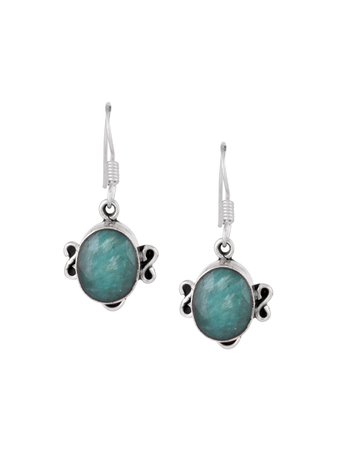

Indianshelf 92.5 Sterling Silver Contemporary Drop Earrings