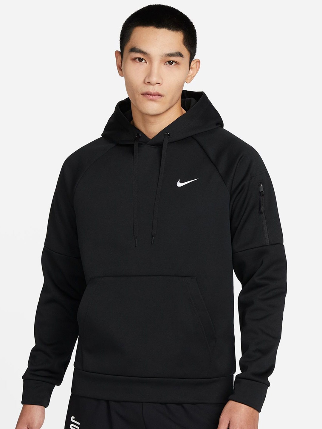 

Nike Men Therma-FIT Pullover Fitness Hoodie, Black