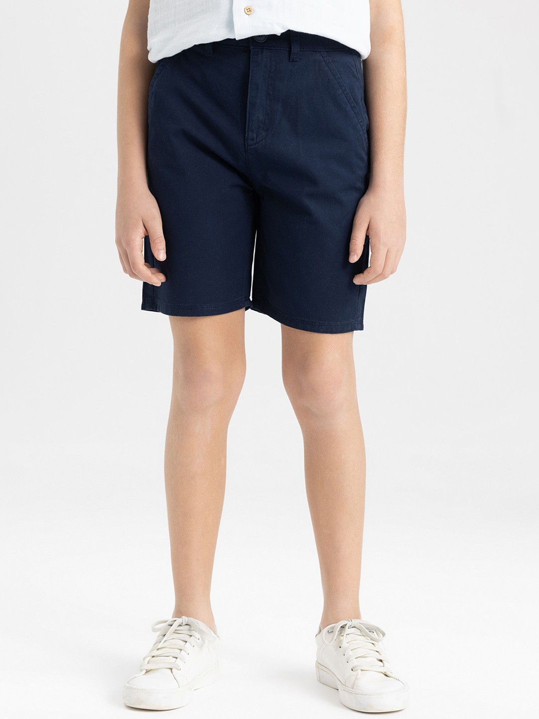 

DeFacto Boys Denim Shorts, Navy blue