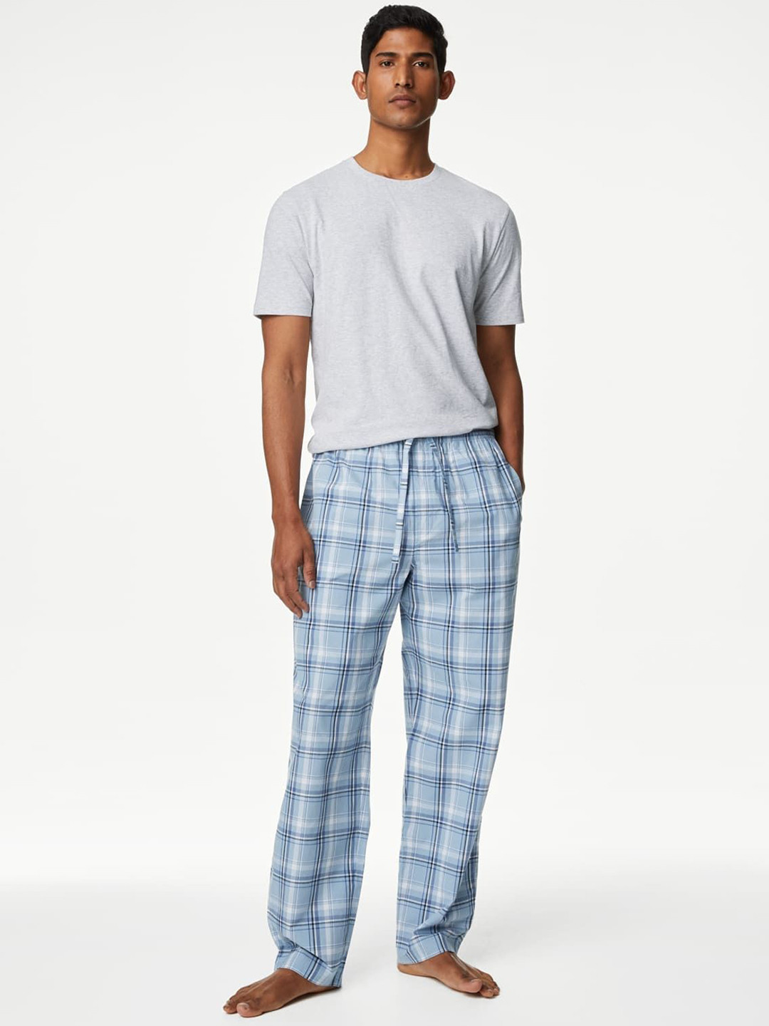 

Marks & Spencer Men Night suit, Blue