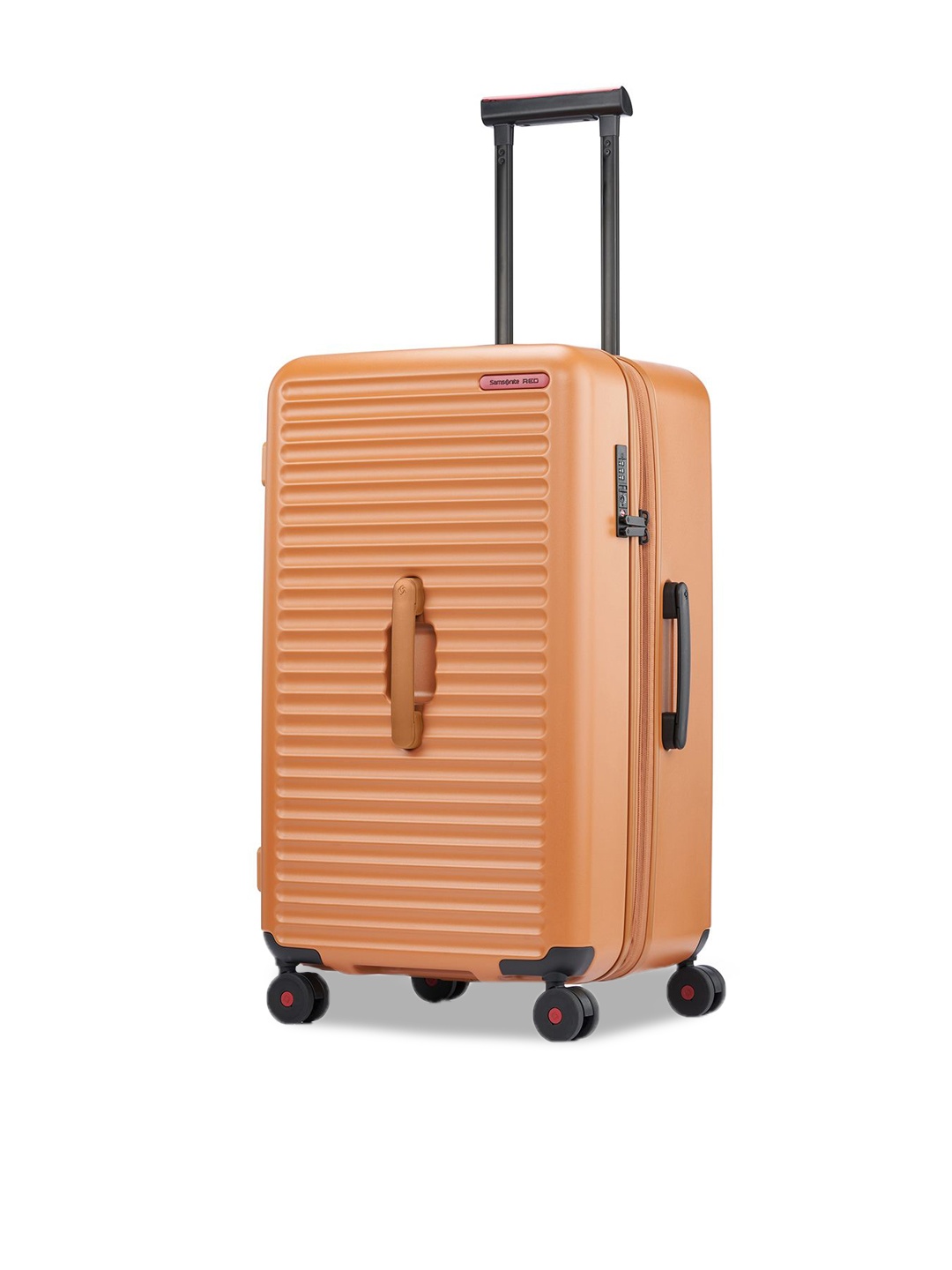 

Samsonite RED TOIIS C Textured Hard-Sided Trolley Bag, Mustard