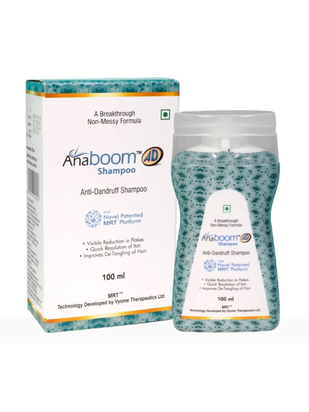 

ANABOOM AD Anti-Dandruff Shampoo - 100 ml, White