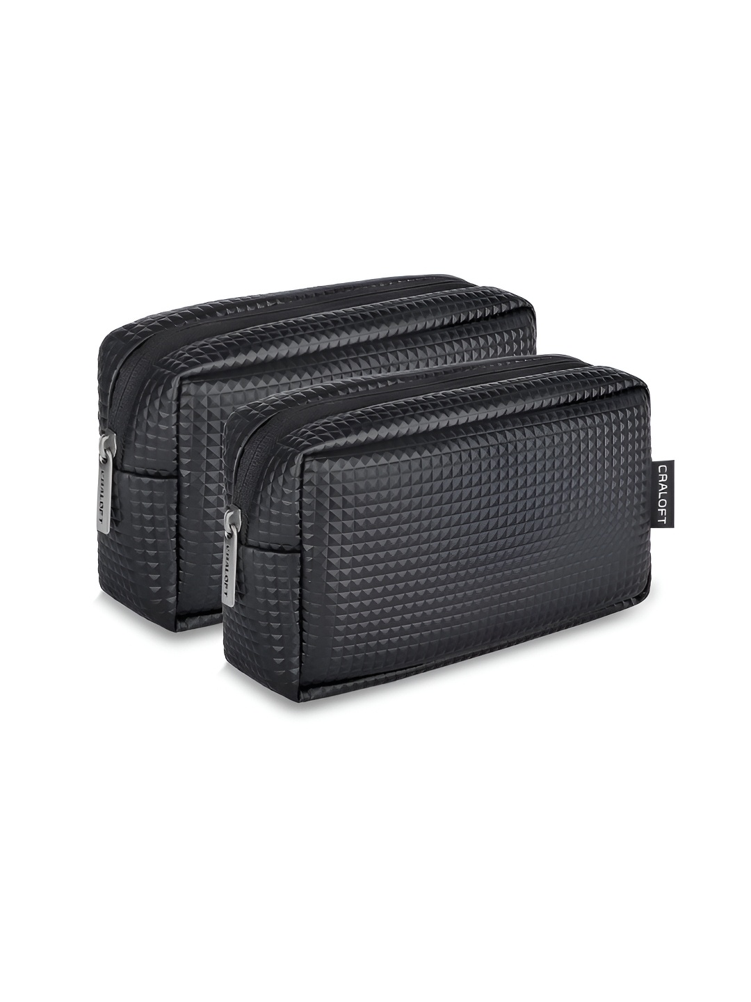 

Craloft Black 2 Pieces Water Resistant Multi-Utility Organisers