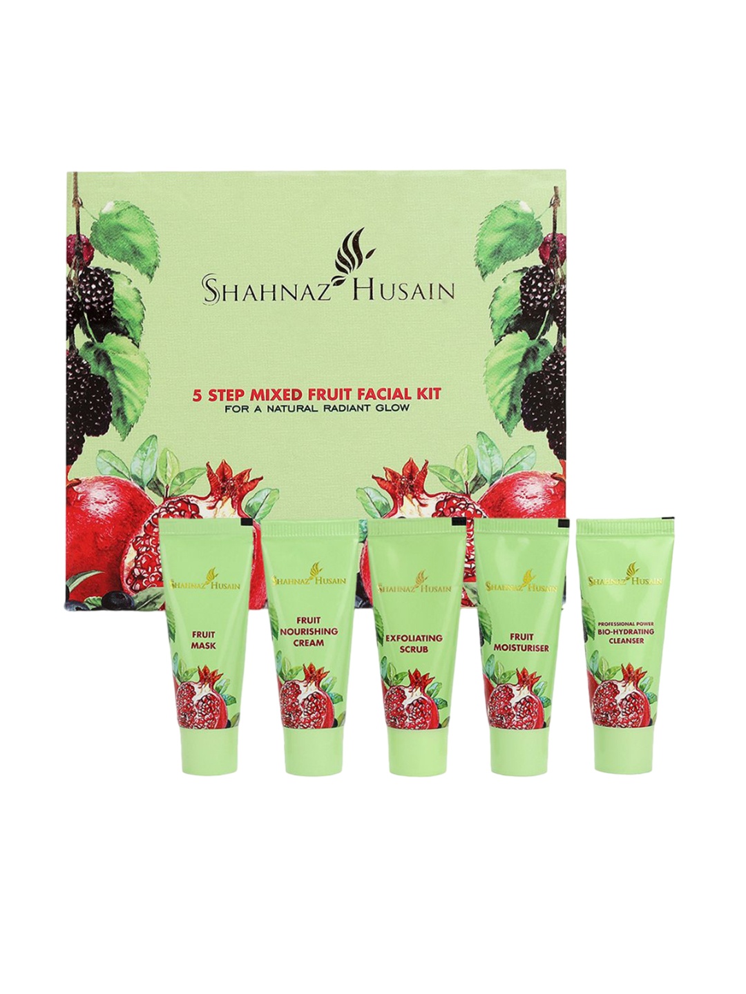 

Shahnaz Husain 5 Step Mixed Fruit Facial Kit, Cream