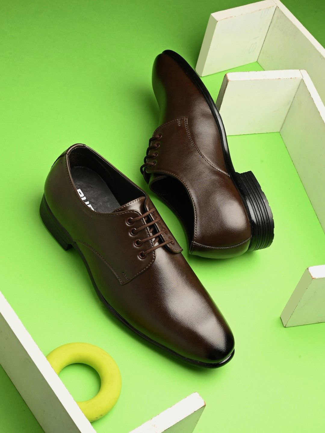 

BUCIK Men Lightweight Formal Derbys, Brown