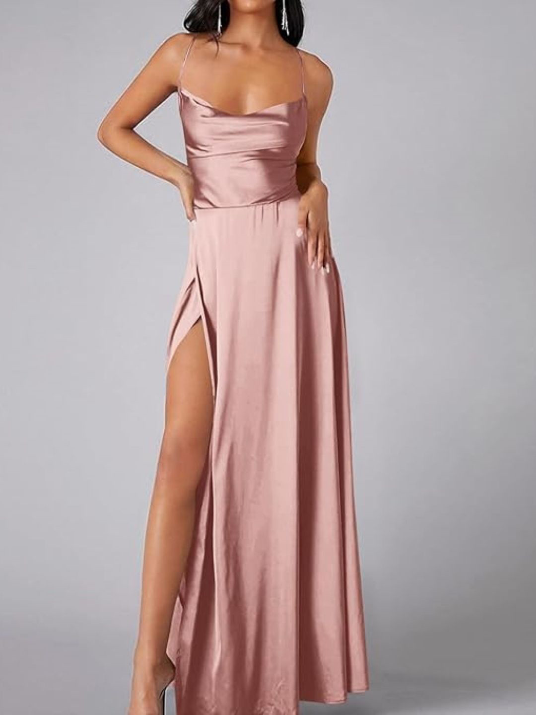 

KPOP Bodycon Maxi Dress, Pink