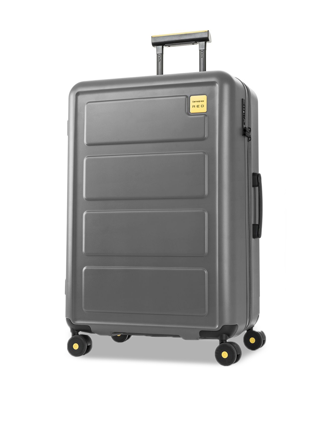 

Samsonite RED TOIIS L Expandable Hard-Sided Large Trolley Bag, Grey