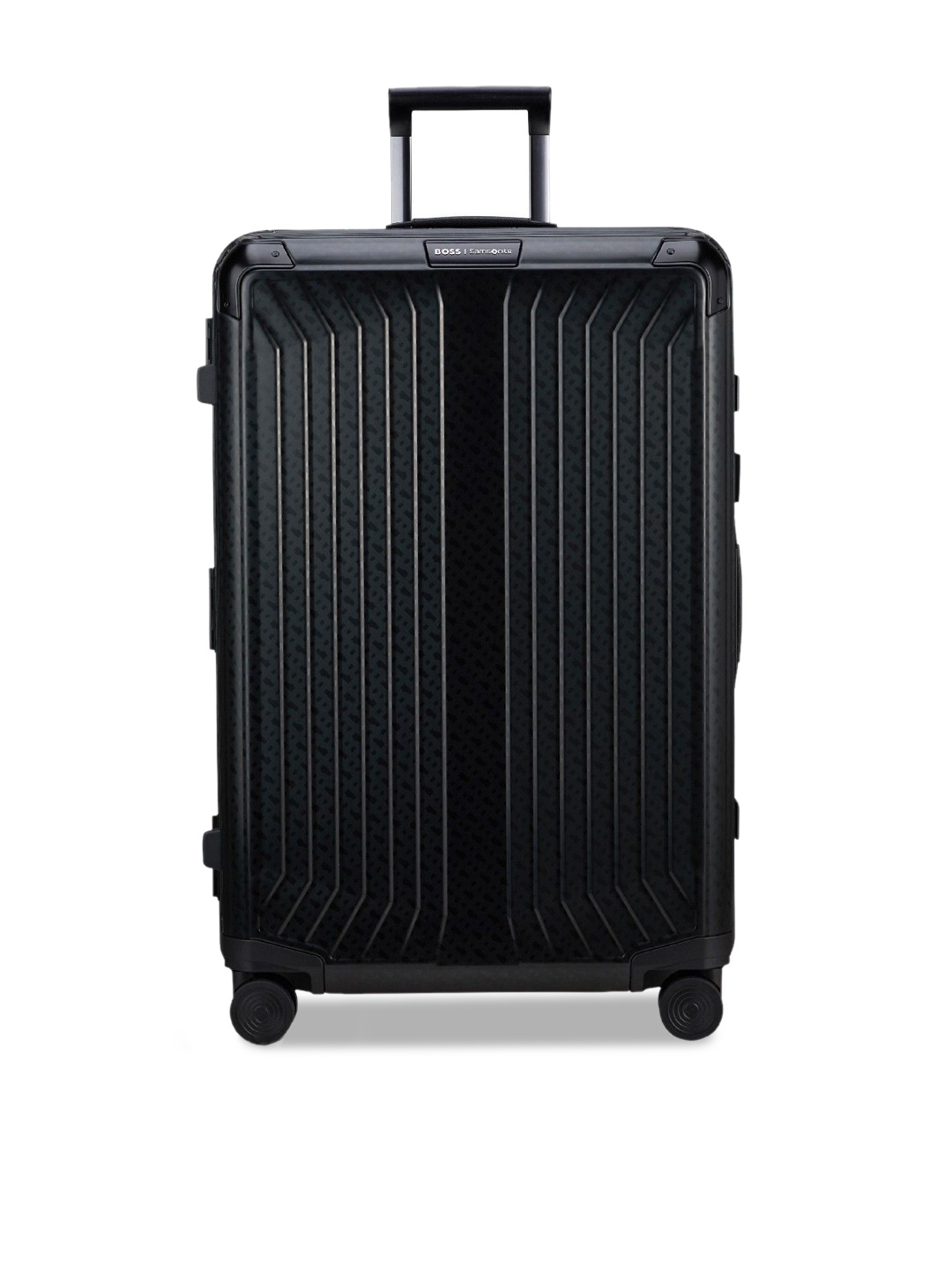 

Samsonite Textured Large-Sided Large Trolley Bag, Black