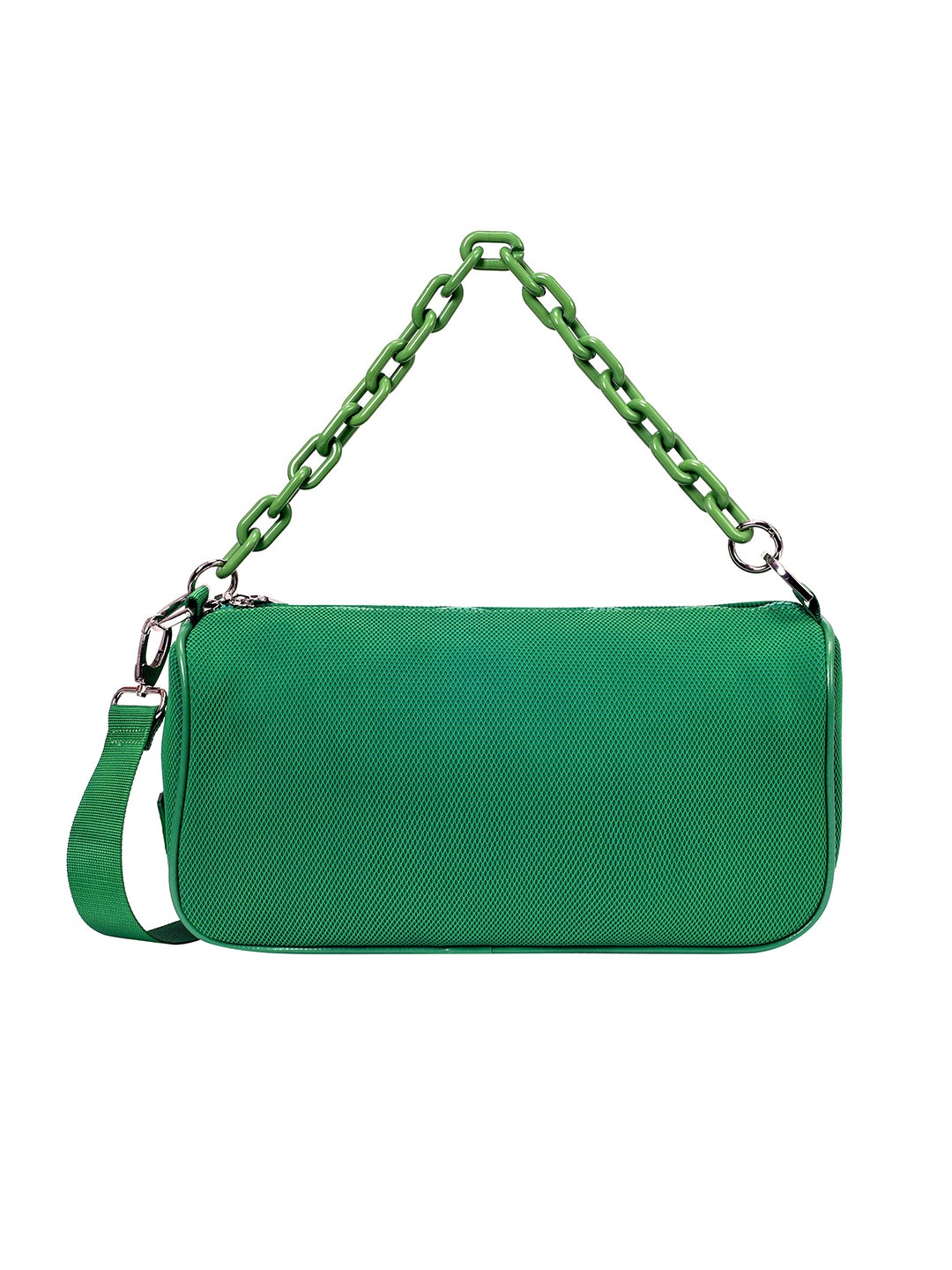 

Lino Perros Structured Shoulder Bag, Green