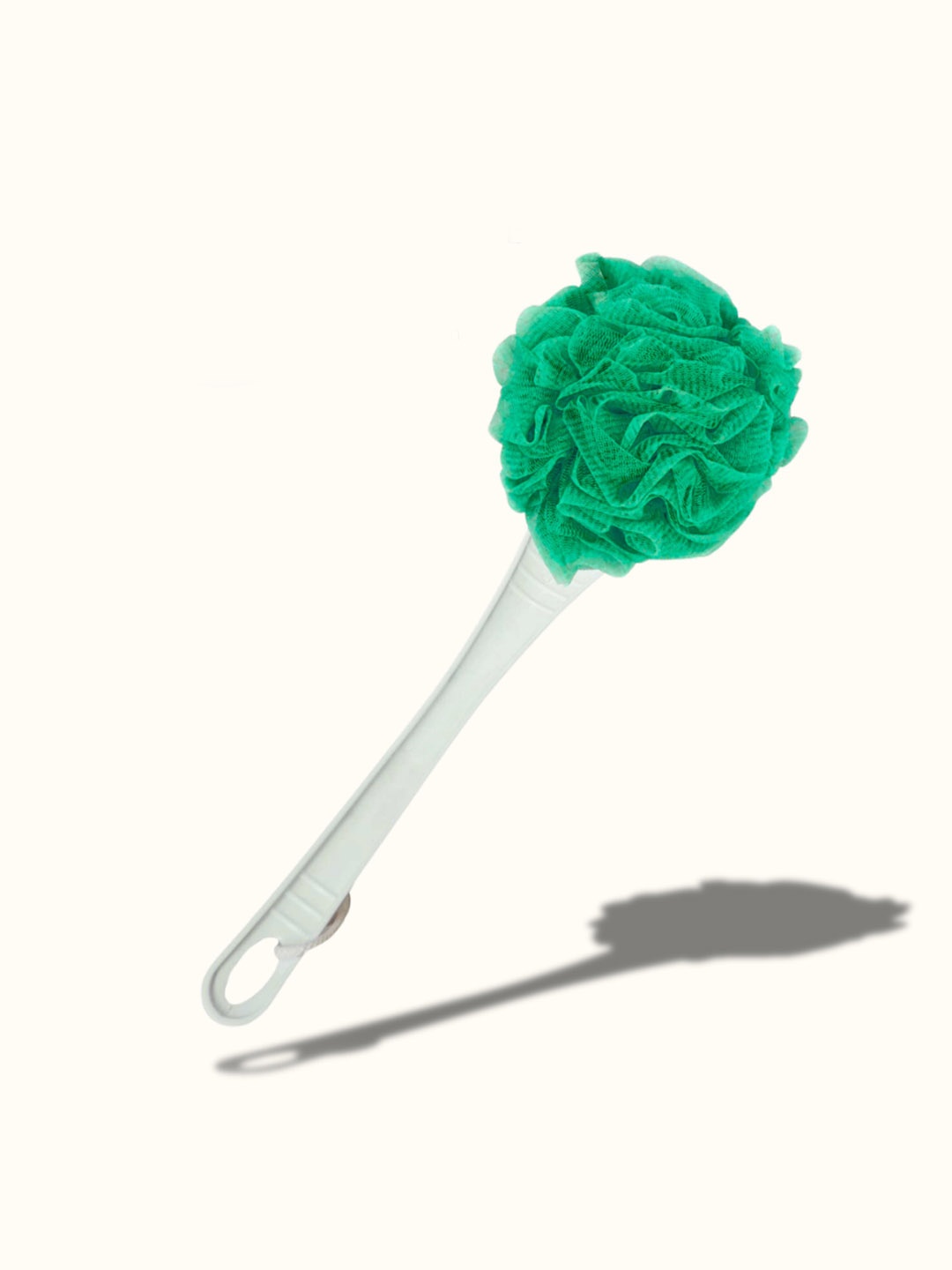 

CareDone Large Bath Puff Loofah Sponge With Long Handle, Green