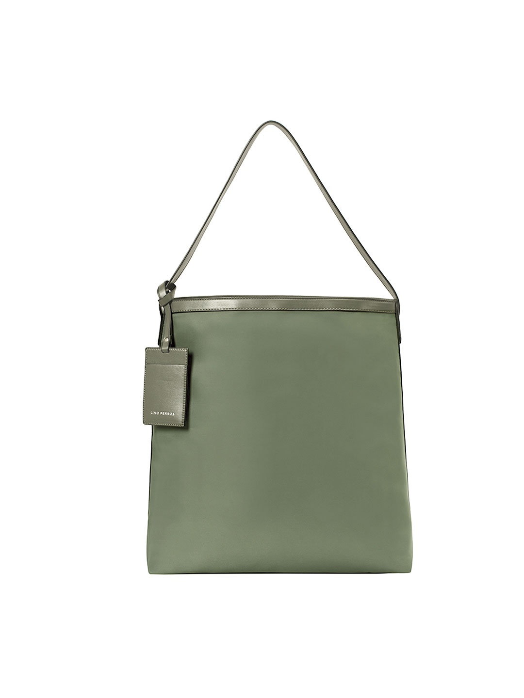 

Lino Perros Structured Shoulder Bag, Green