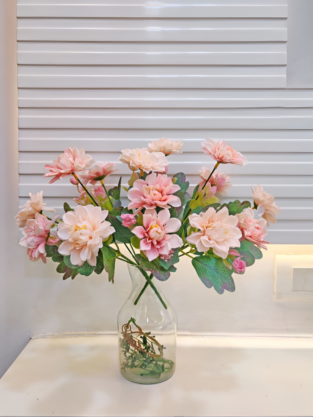 

ARTSY Pink 2 Pieces Jasmine Artificial Flowers