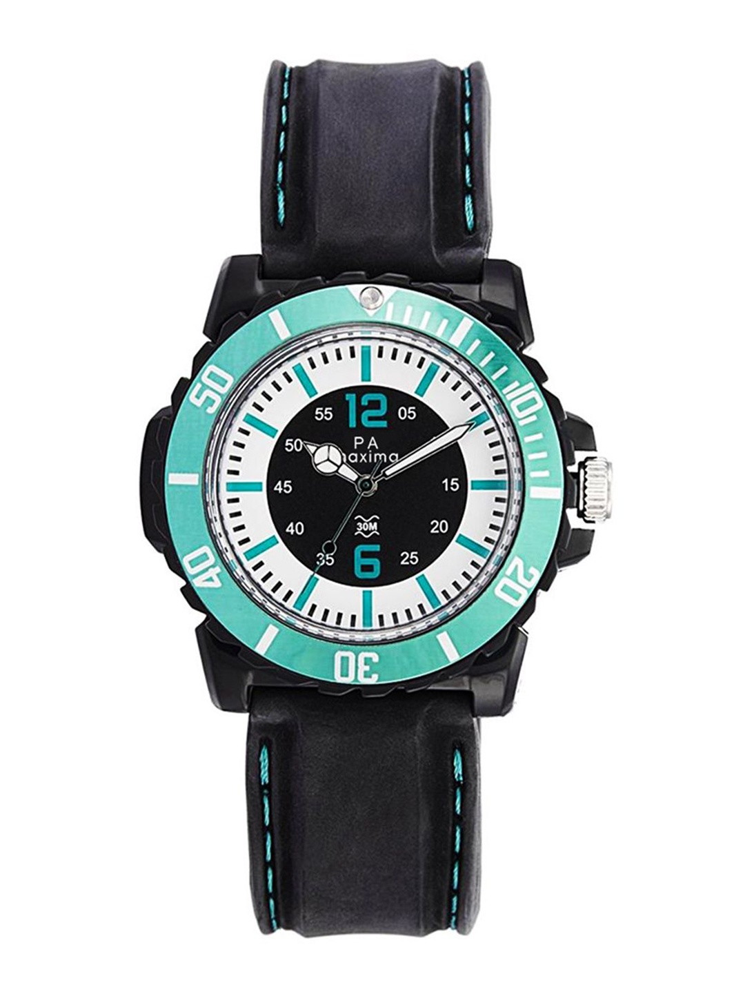 

maxima Men Printed Dial & Straps Analogue Watch 29740PPGW, Multi