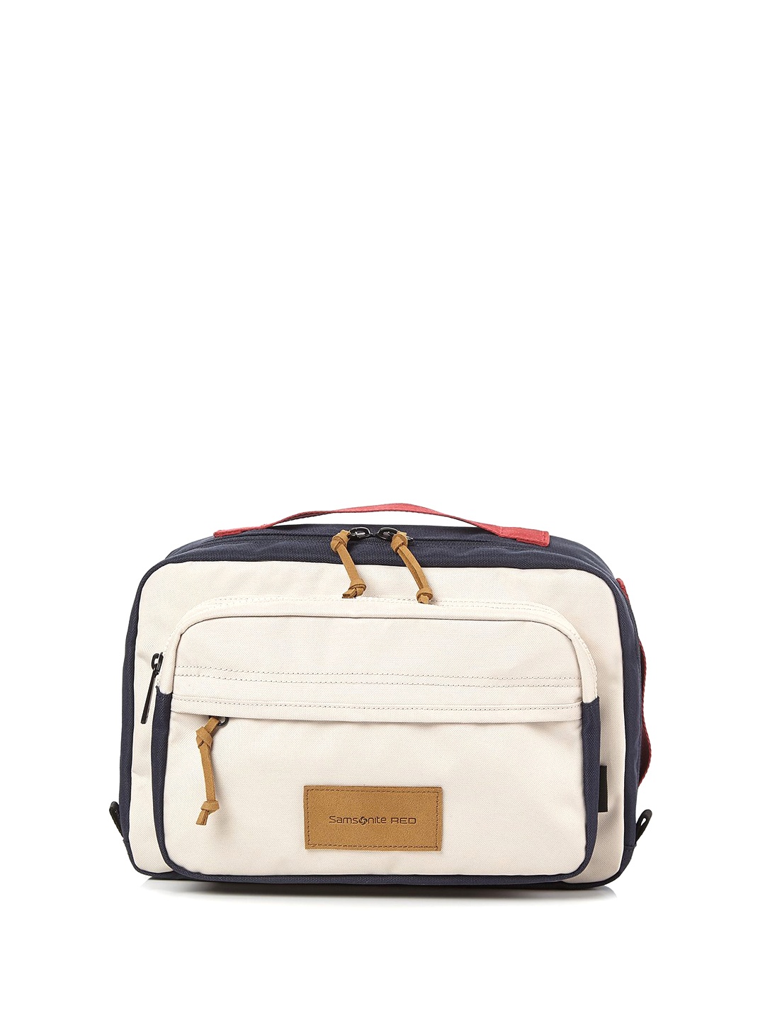 

Samsonite RED OSLER Structured Sling Bag, Beige