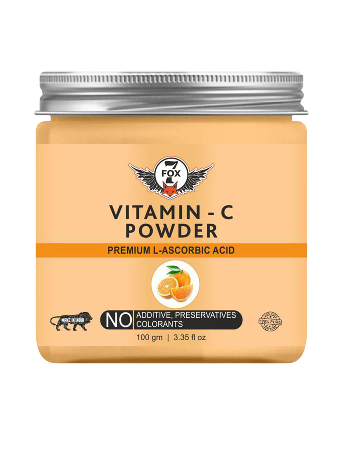 

7 FOX Vitamin C Powder Mask-100g, Off white