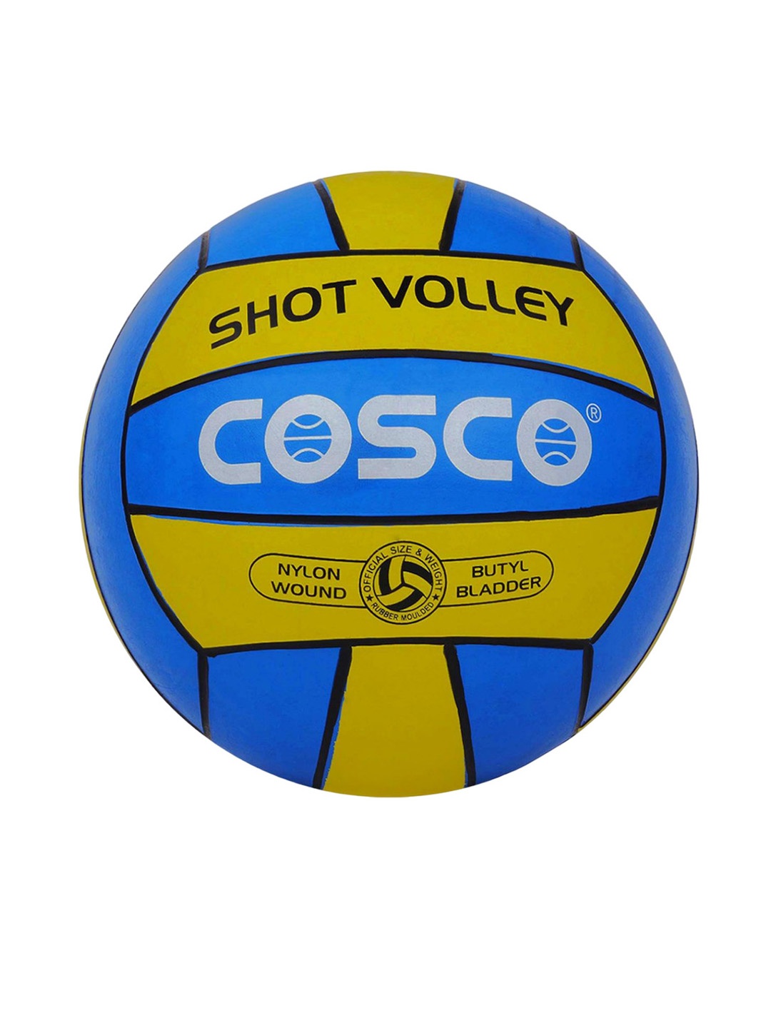 

COSCO Adults-Unisex Shot Volleyball With Pump, Yellow