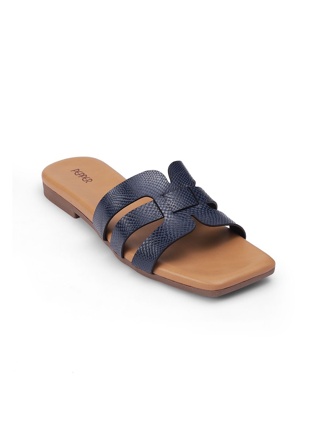

PEPPER Women Open Toe Flats, Blue