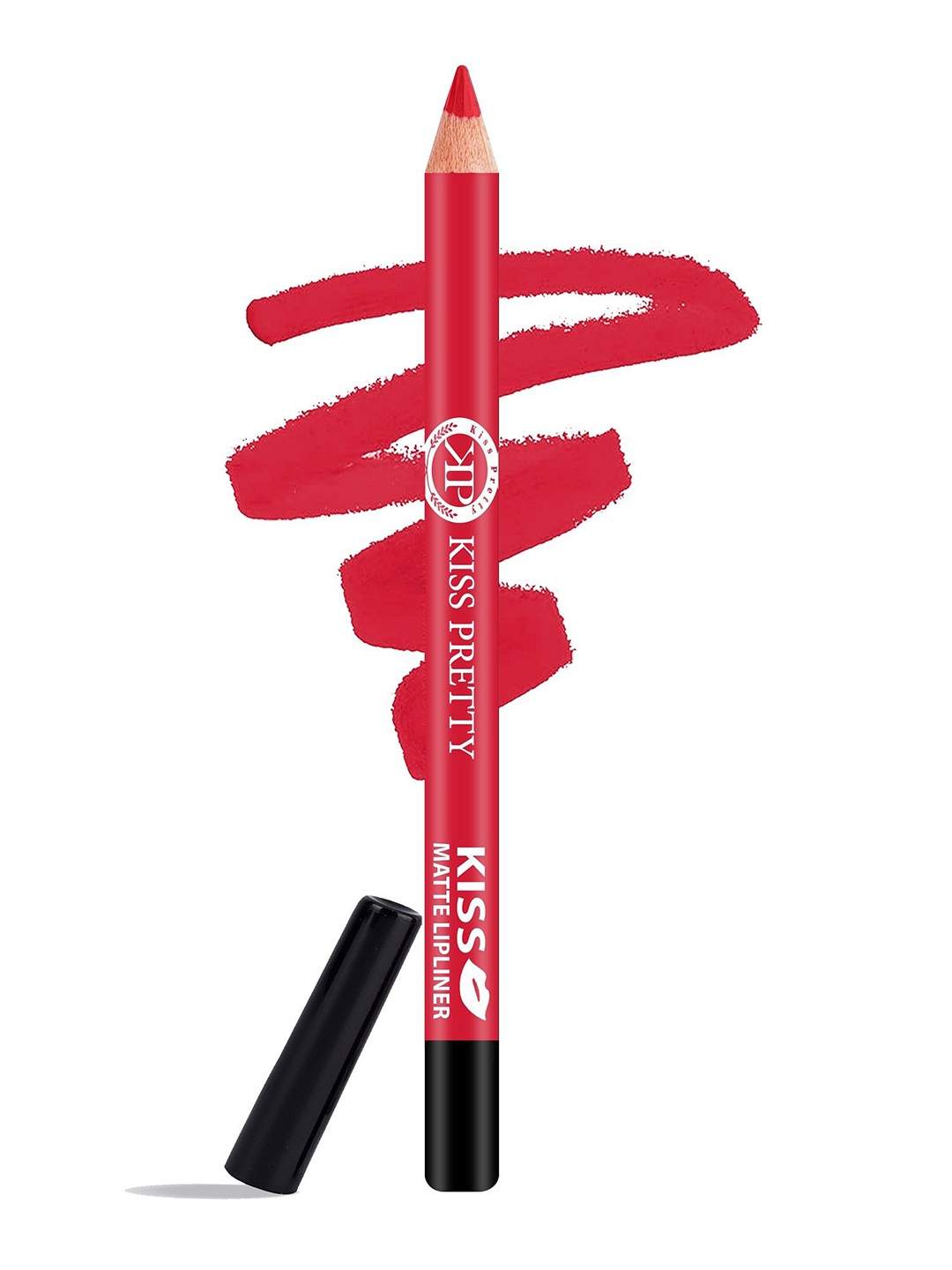 

Kiss pretty Kiss Matte Long Lasting Lip Liner Pencil 2g - Hot Red 05