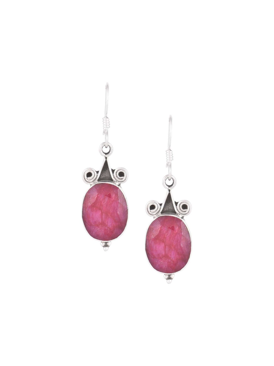 

Indianshelf 92.5 Sterling Silver Contemporary Drop Earrings