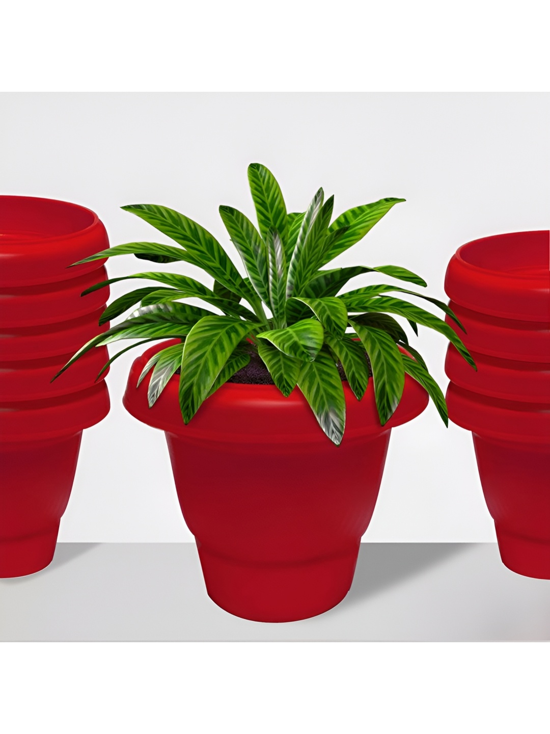 

Urban Choice Red 10 Pieces Non-Hanging Pot