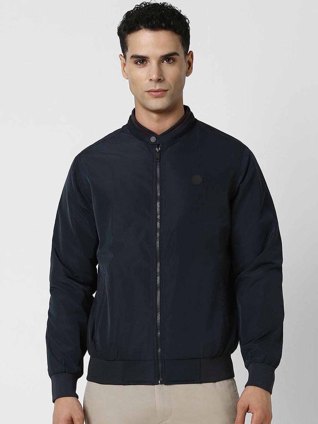 

Van Heusen Sport Men Bomber Jacket, Navy blue