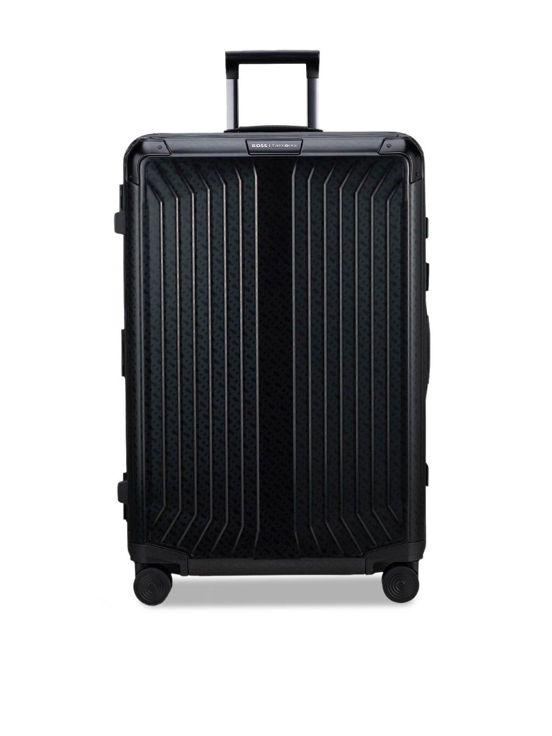 

Samsonite Textured Hard-Sided Medium Trolley Bag, Black