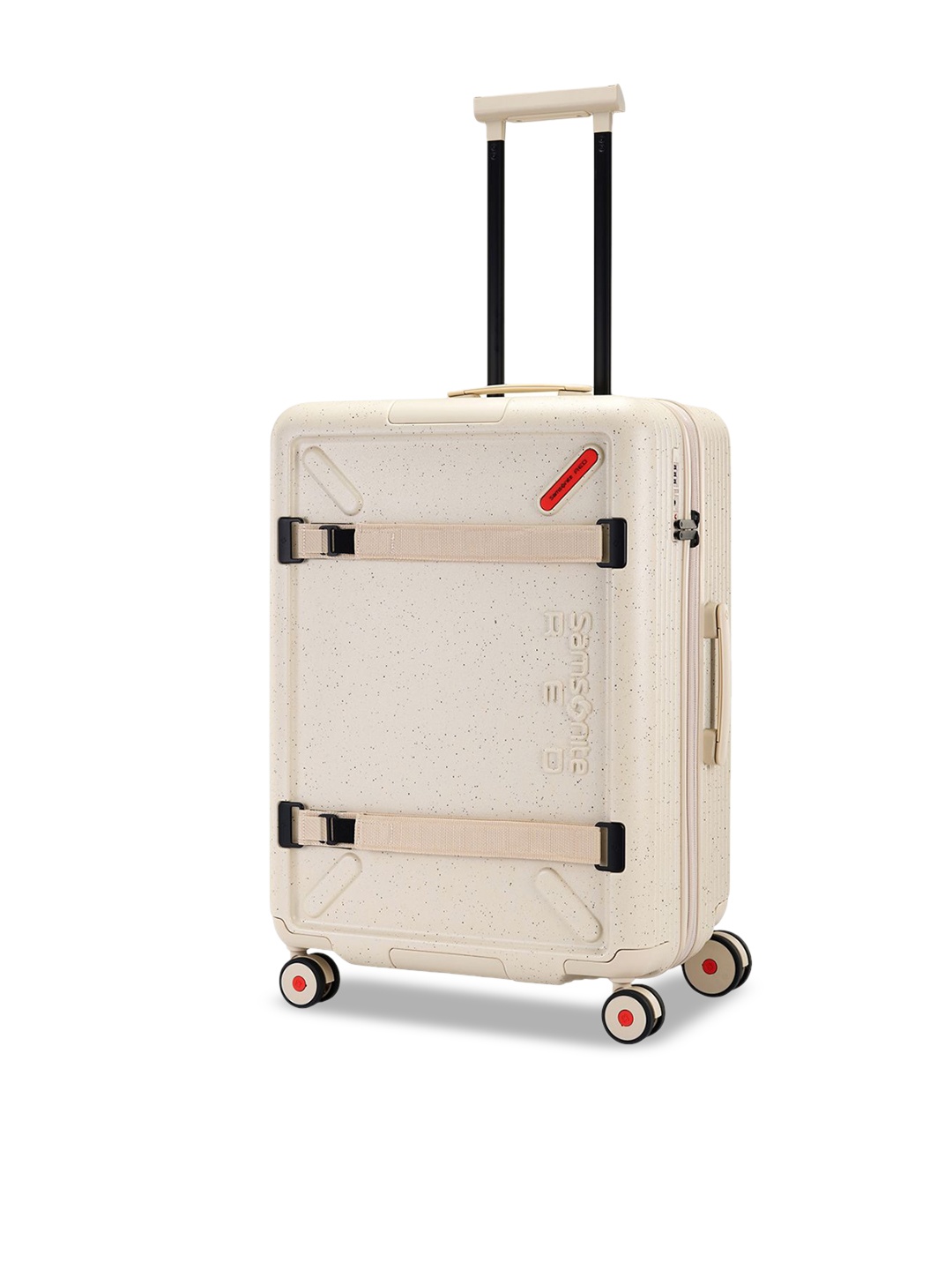 

Samsonite RED TOIIS XP Expandable Hard-Sided Medium Trolley Bag, White