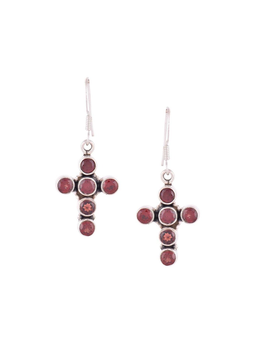 

Indianshelf 92.5 Sterling Silver Contemporary Drop Earrings