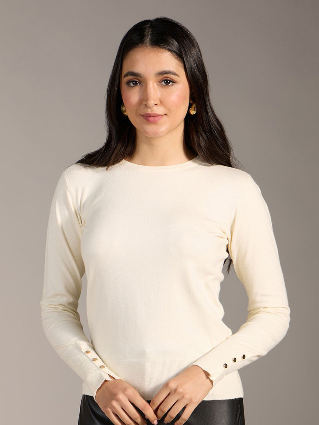 

20Dresses Women Longline Pullover, White