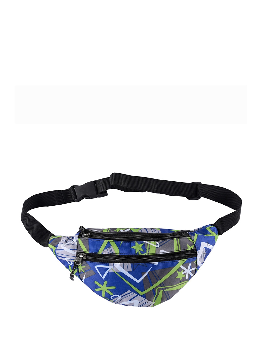 

Kuber Industries Unisex Printed Waterproof Adjustable Waist Pouch, Green