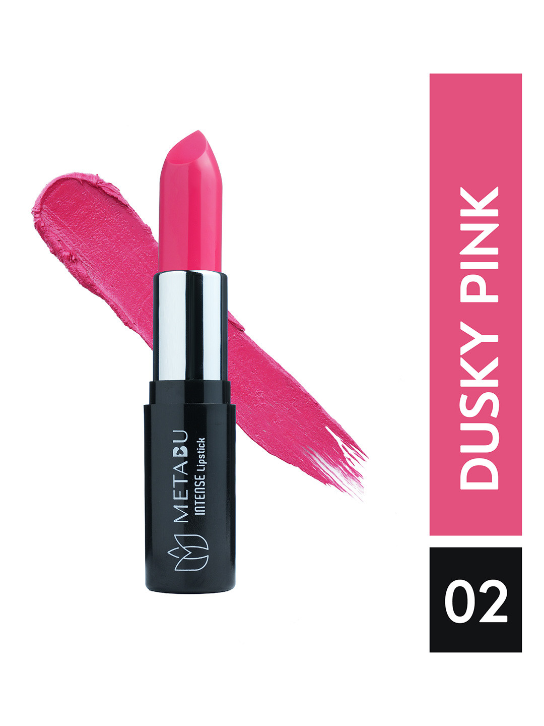 

METABU Intense Matte Lipstick With Vitamin E - 4.2g - Dusty Pink 02