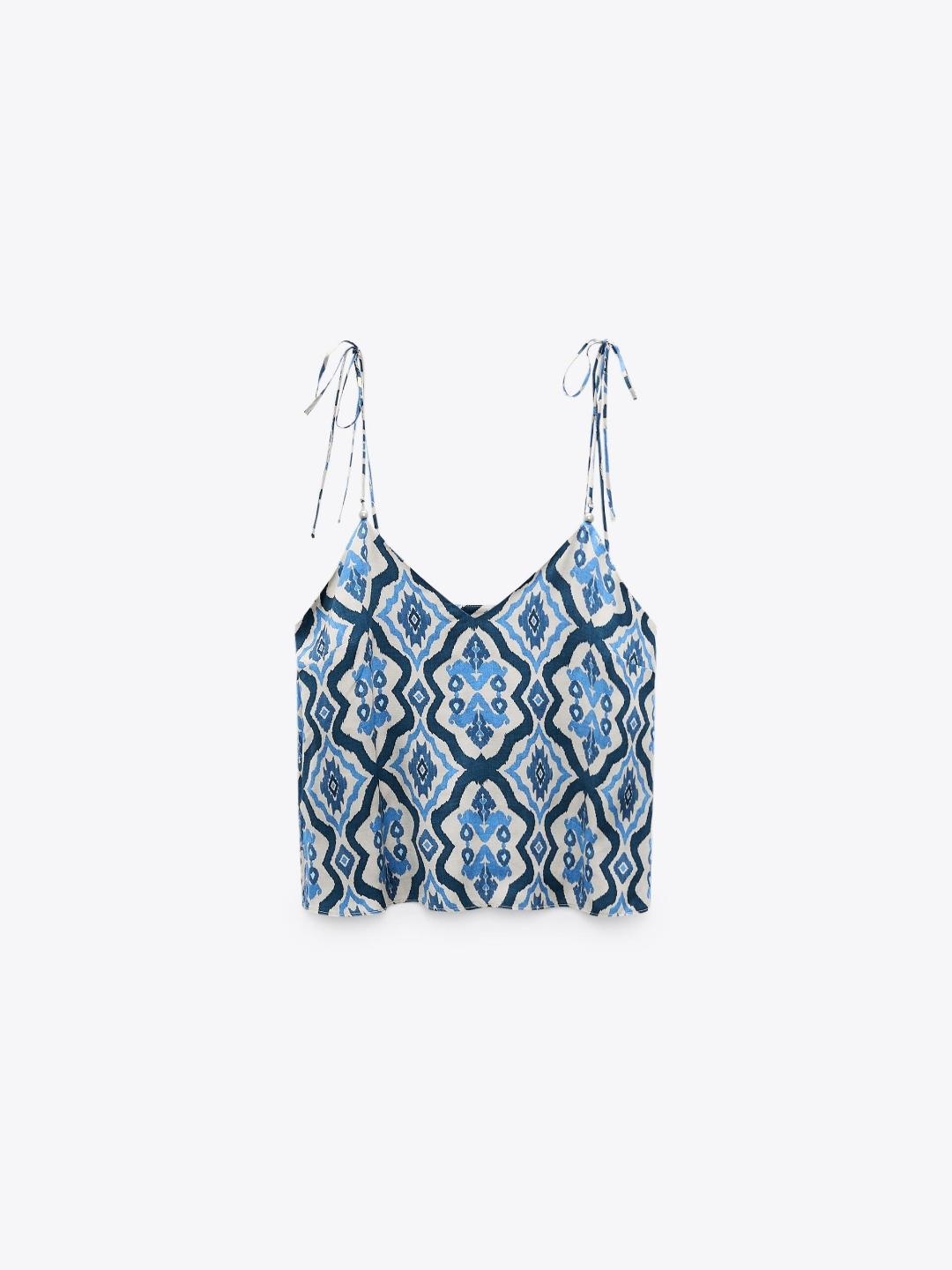 

ZARA Women Tops, Blue
