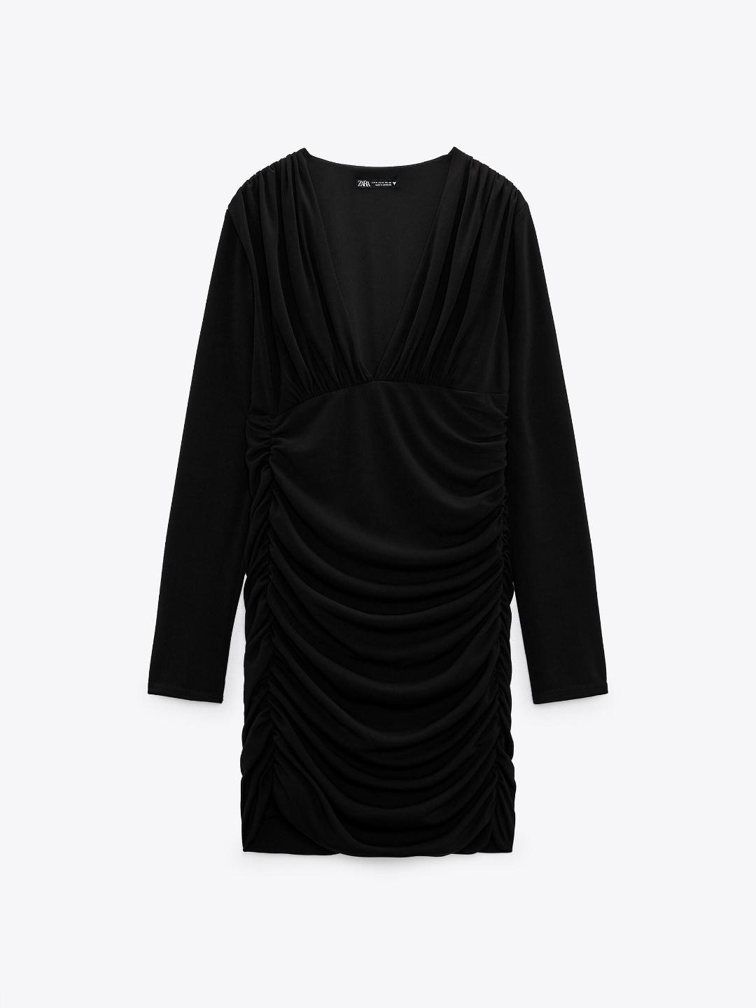 

ZARA Women Black Dress