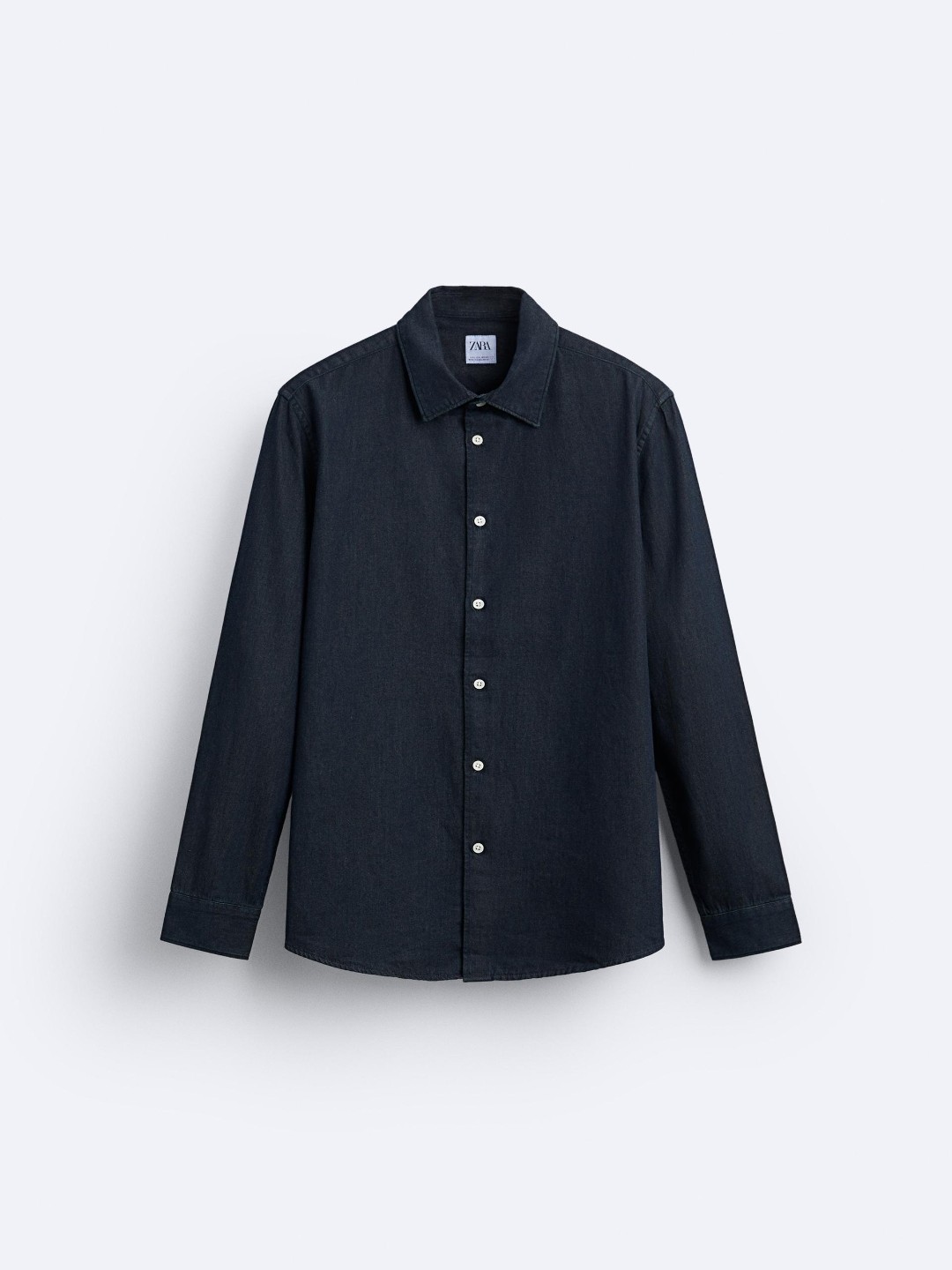 

ZARA Men Blue Shirts
