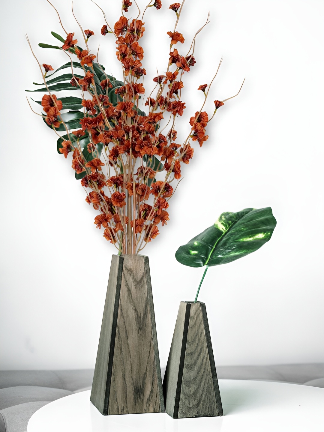 

ARTSY Orange-Coloured Hanging Sunflower Artificial Flower