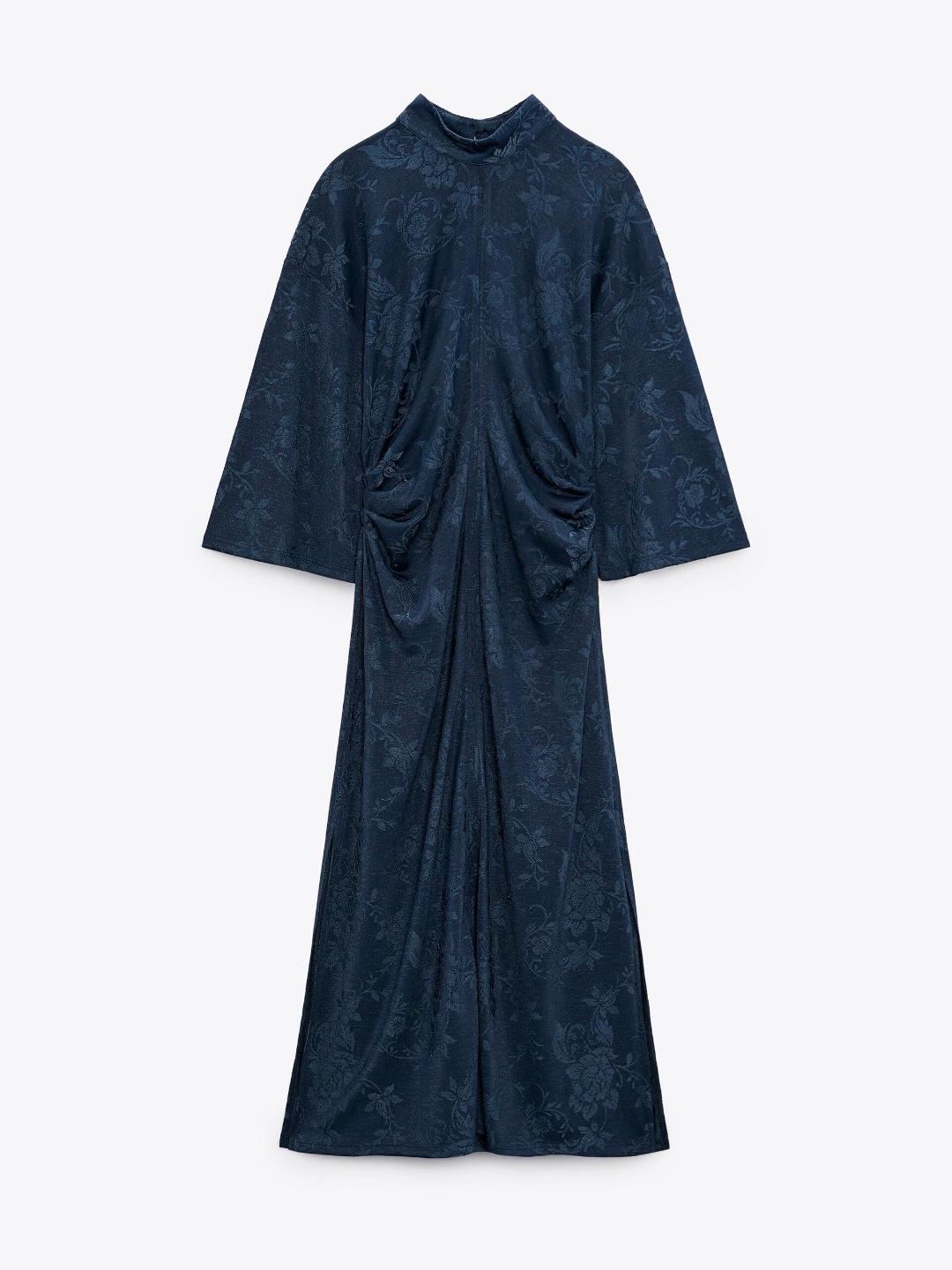 

ZARA Women Navy Blue Dress