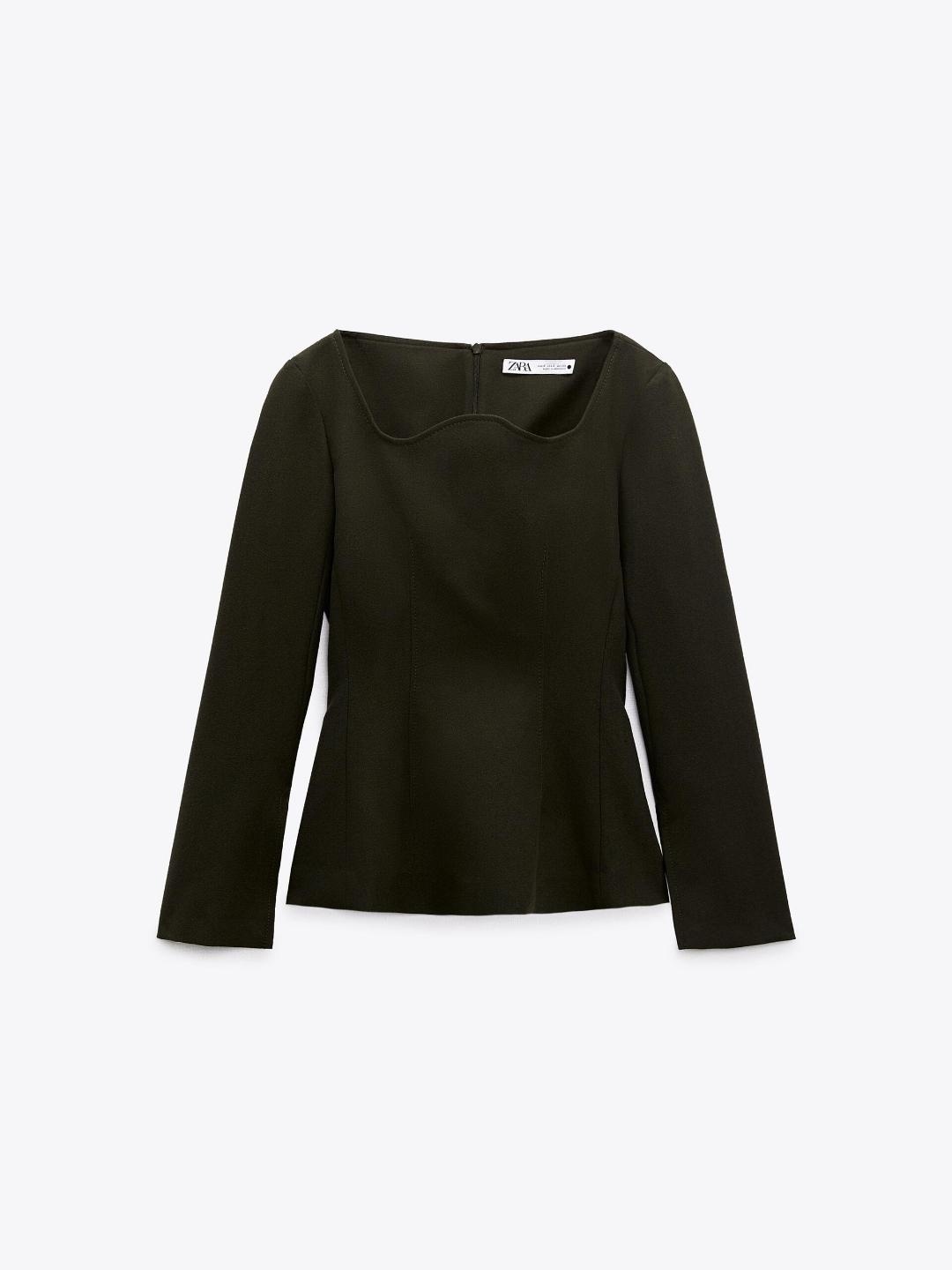 

ZARA Women Tops, Khaki