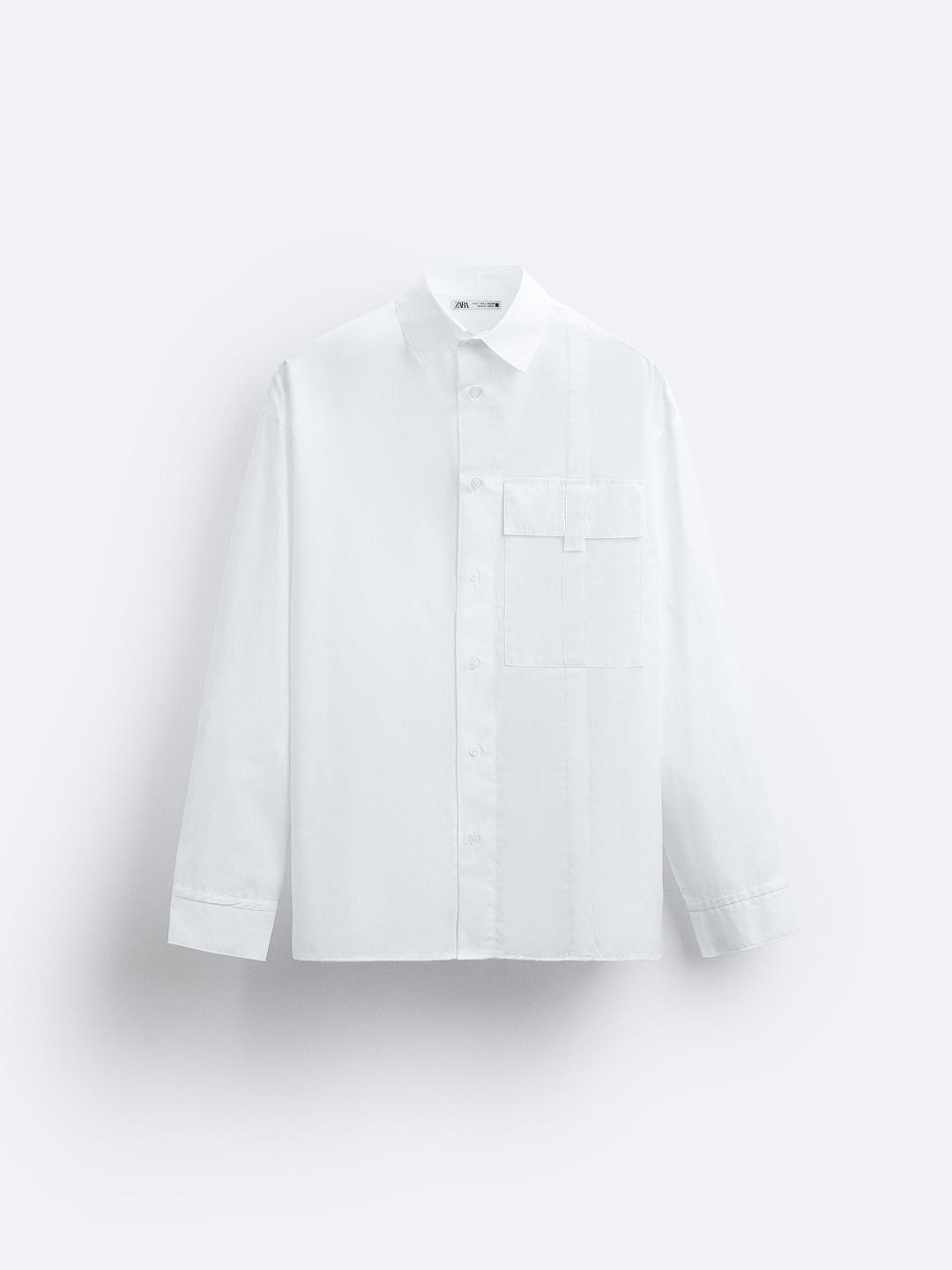 

ZARA Men White Shirts