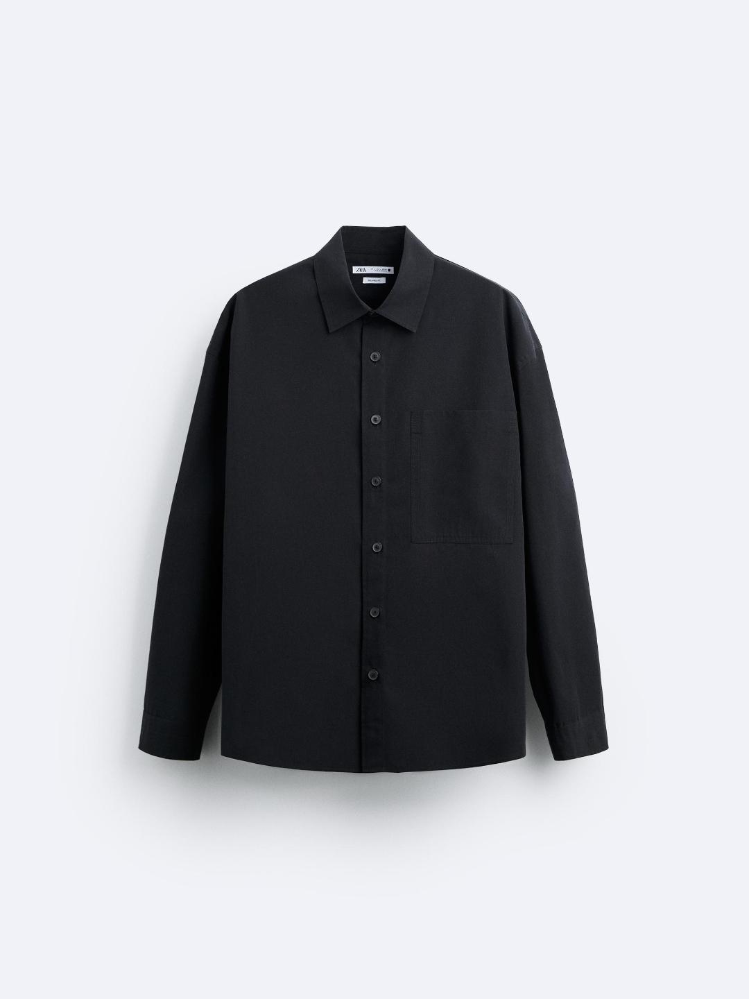 

ZARA Men Black Shirts